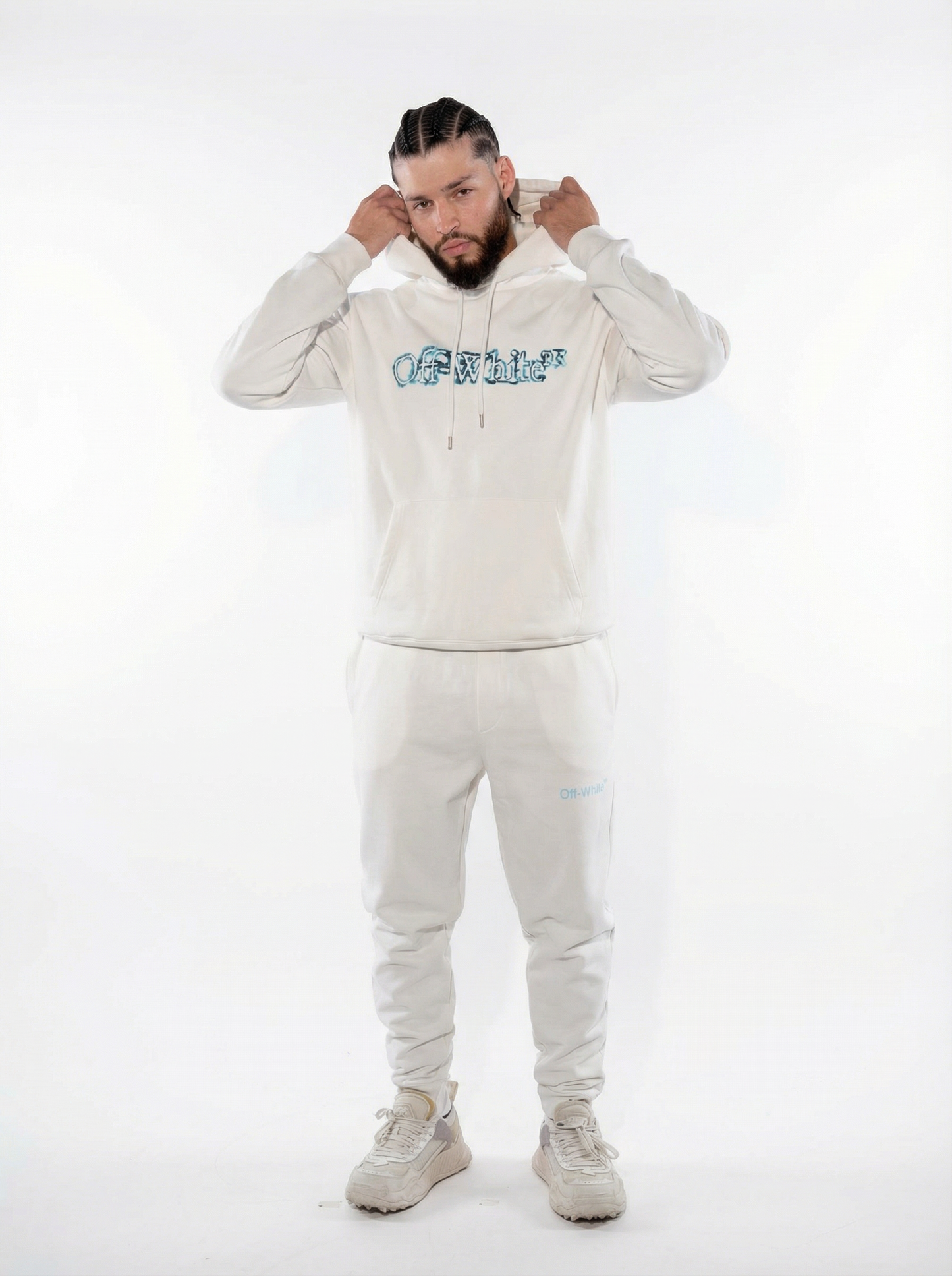 set Off-White Ice Arrow Signature Ensemble white