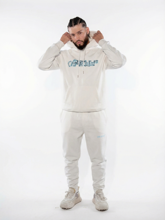 set Off-White Ice Arrow Signature Ensemble white