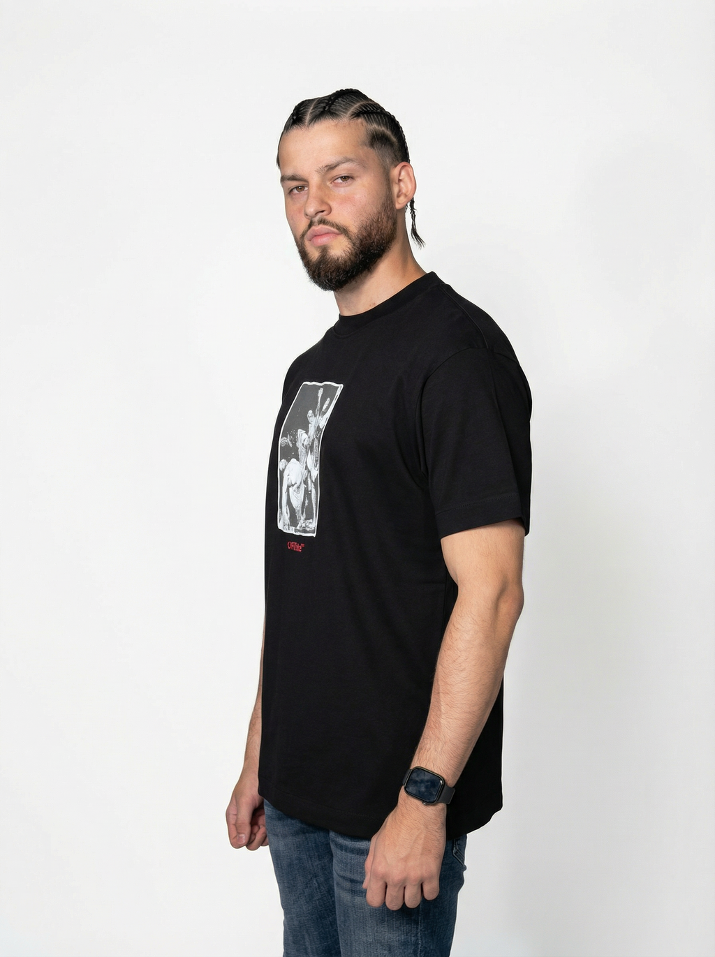 Camiseta Off-White™ Milano Art Statement black