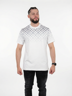Camiseta blanca LV con monograma desvanecido