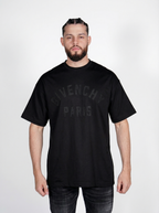 Givenchy Paris Shadow Embroidery Tee black