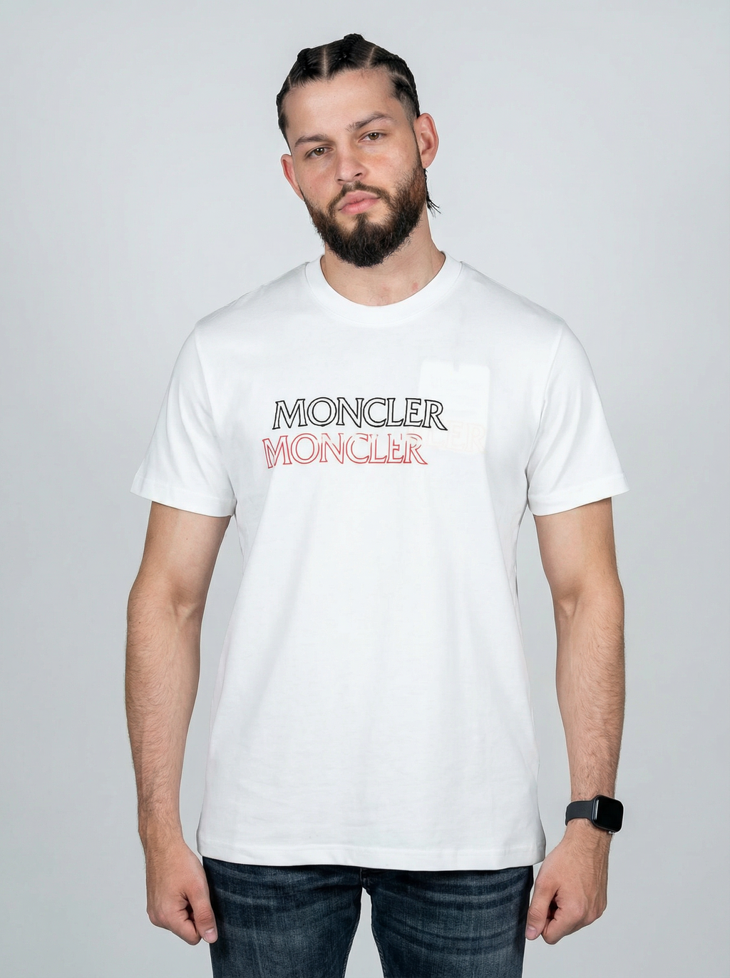 Camiseta Moncler three color Alpine Script