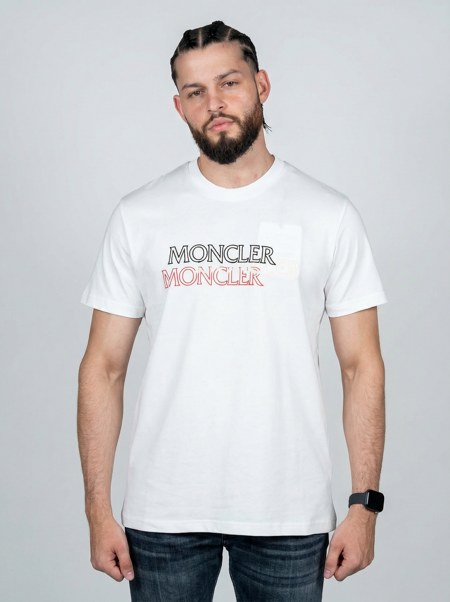 Camiseta Moncler three color Alpine Script