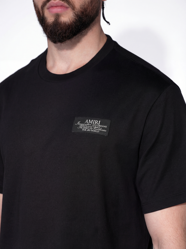 AMIRI “California Spirit” T-Shirt black — vista trasera