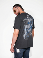 camiseta off white “Renaissance Backprint Oversize”