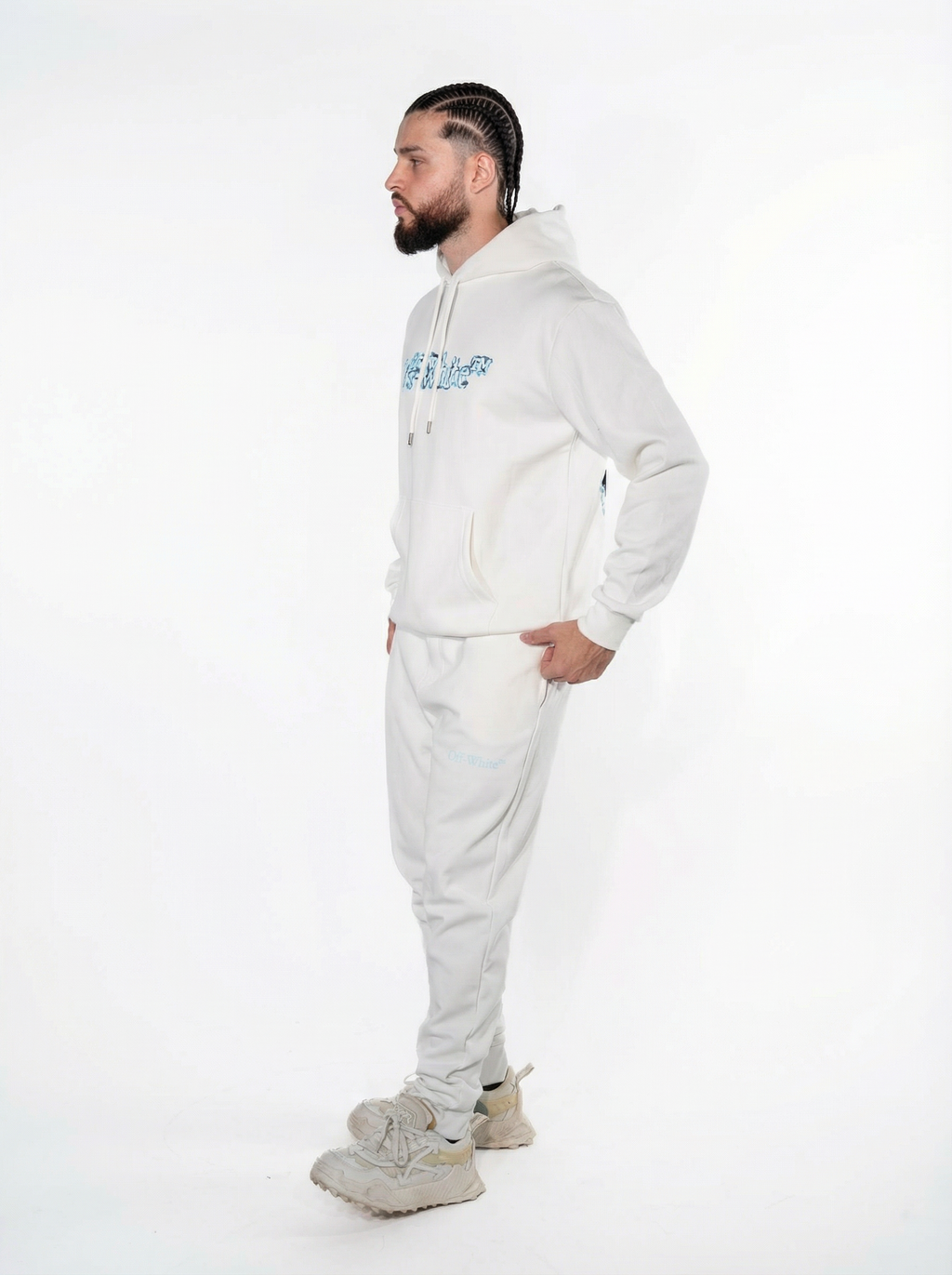 set Off-White Ice Arrow Signature Ensemble white