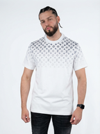 Camiseta blanca LV con monograma desvanecido