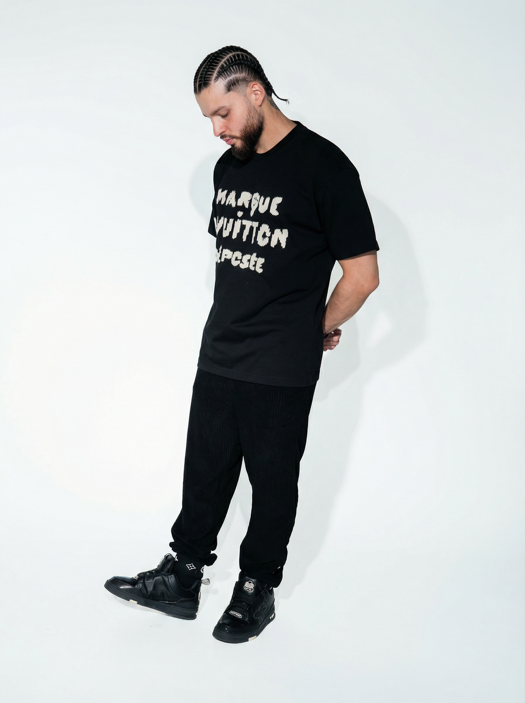 Louis Vuitton “Marque Déposée” Embroidered Tee
