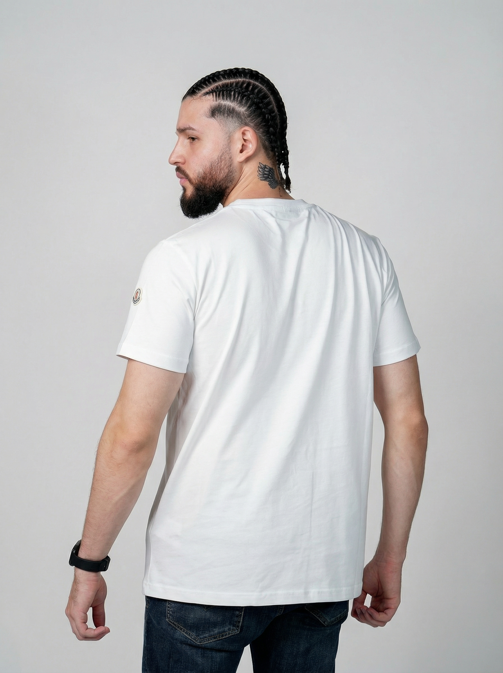 Camiseta Moncler three color Alpine Script
