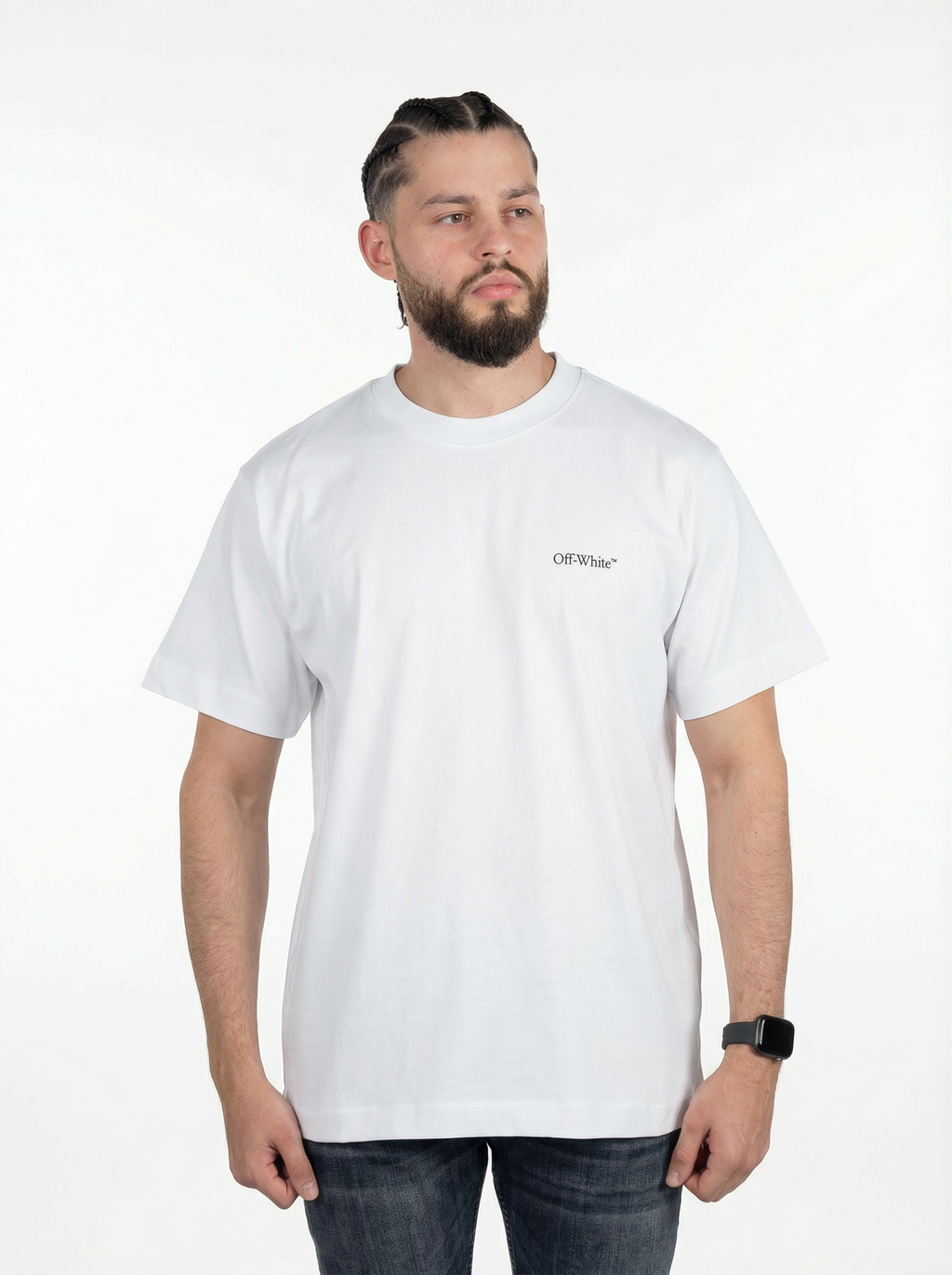 Camiseta OFF WHITE “Hand-Drawn Concept Tee” white
