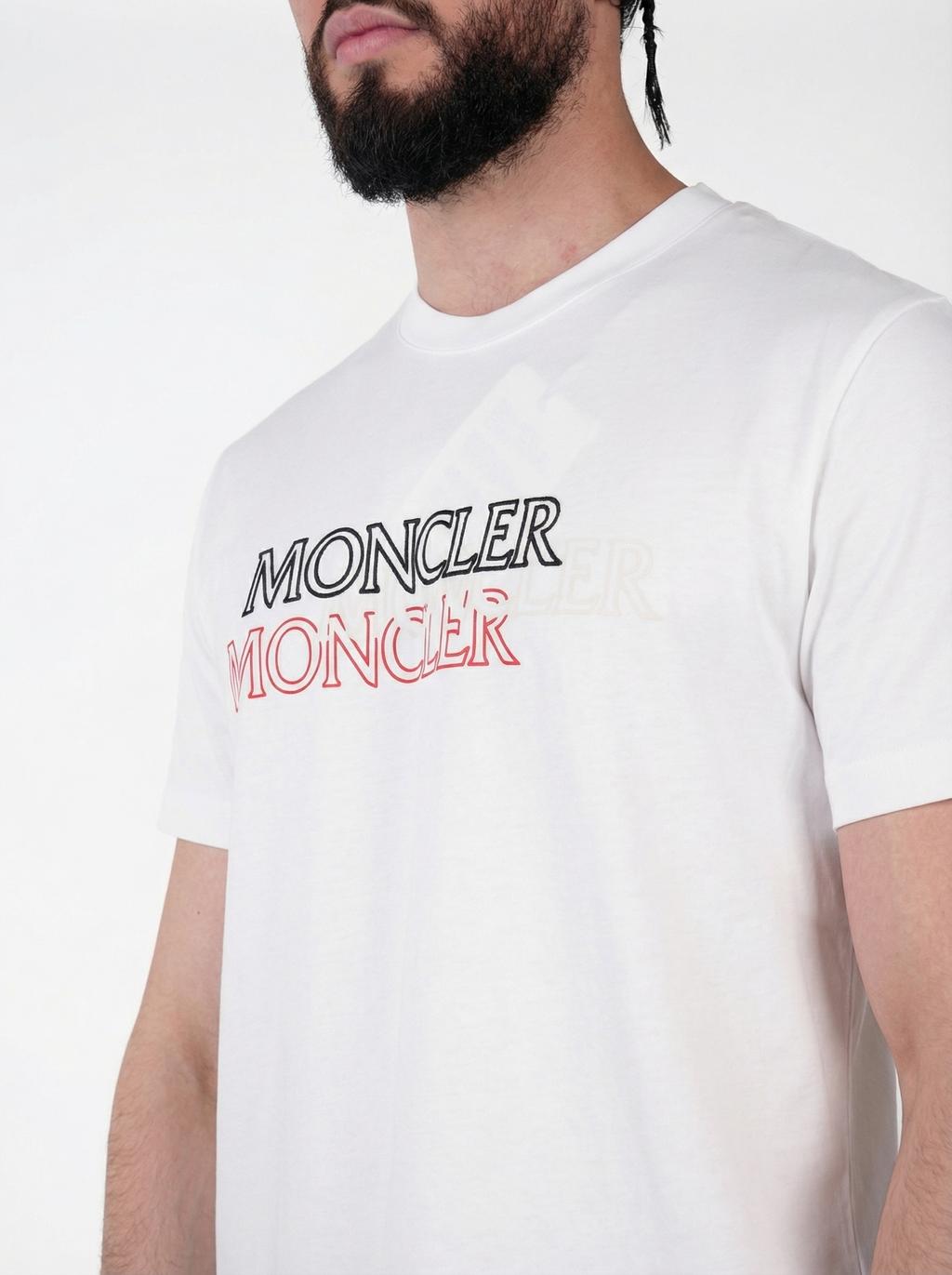 Camiseta Moncler three color Alpine Script