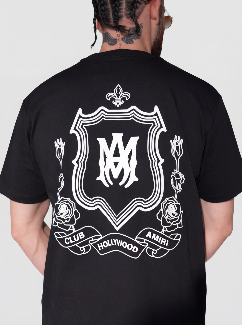 AMIRI “Hollywood Crest” T-Shirt black