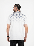 Camiseta blanca LV con monograma desvanecido