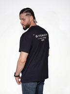Camiseta Givenchy Avenue París azul navy