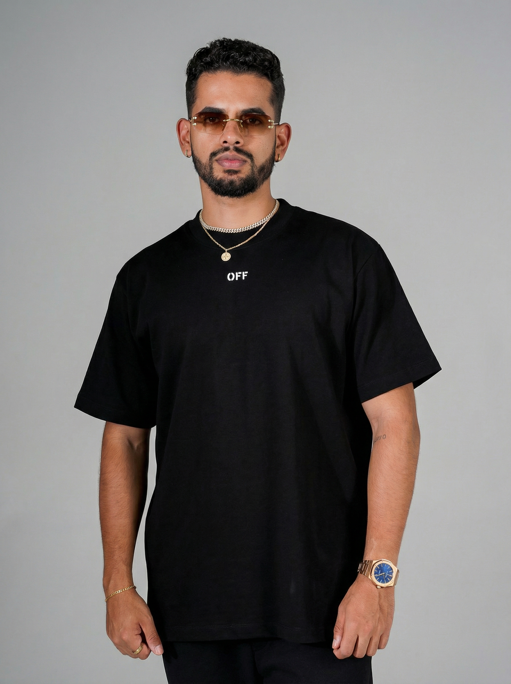 Camiseta Off-White™ Minimal Arrow black