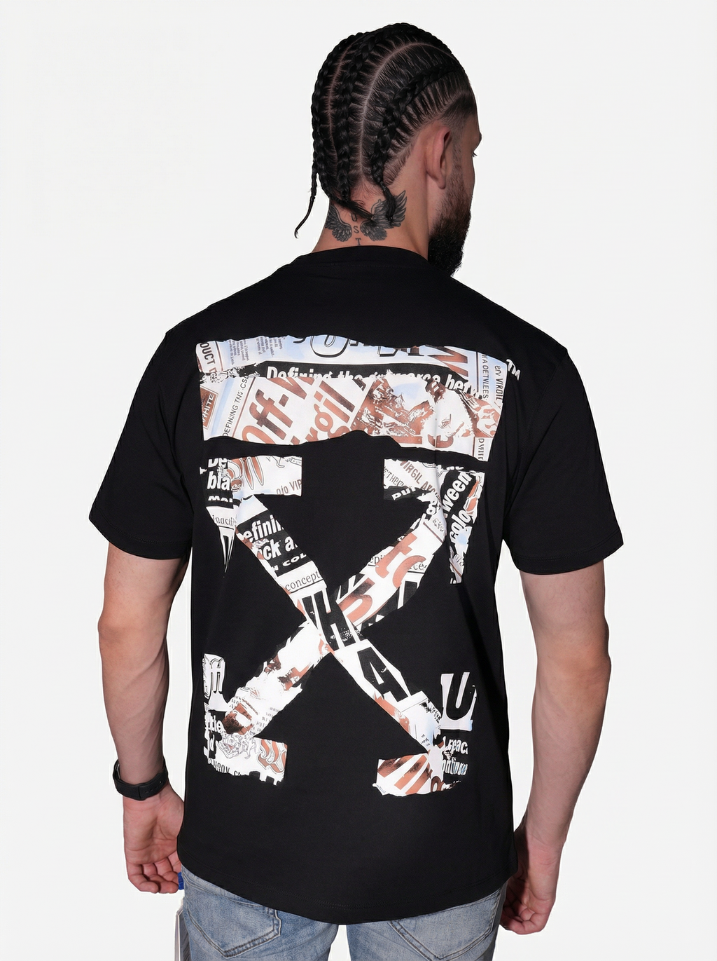 Camiseta “OFF WHITE Urban Print Arrows”
