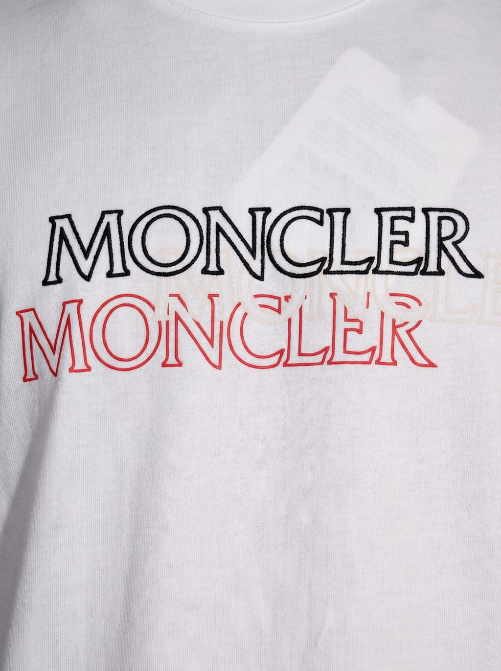 Camiseta Moncler three color Alpine Script