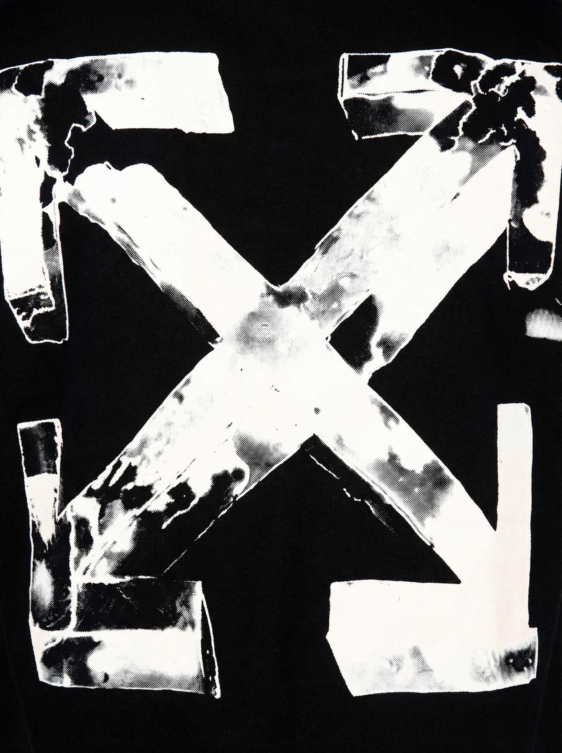 T shirt Off-White Ice Arrow Signature Ensemble black