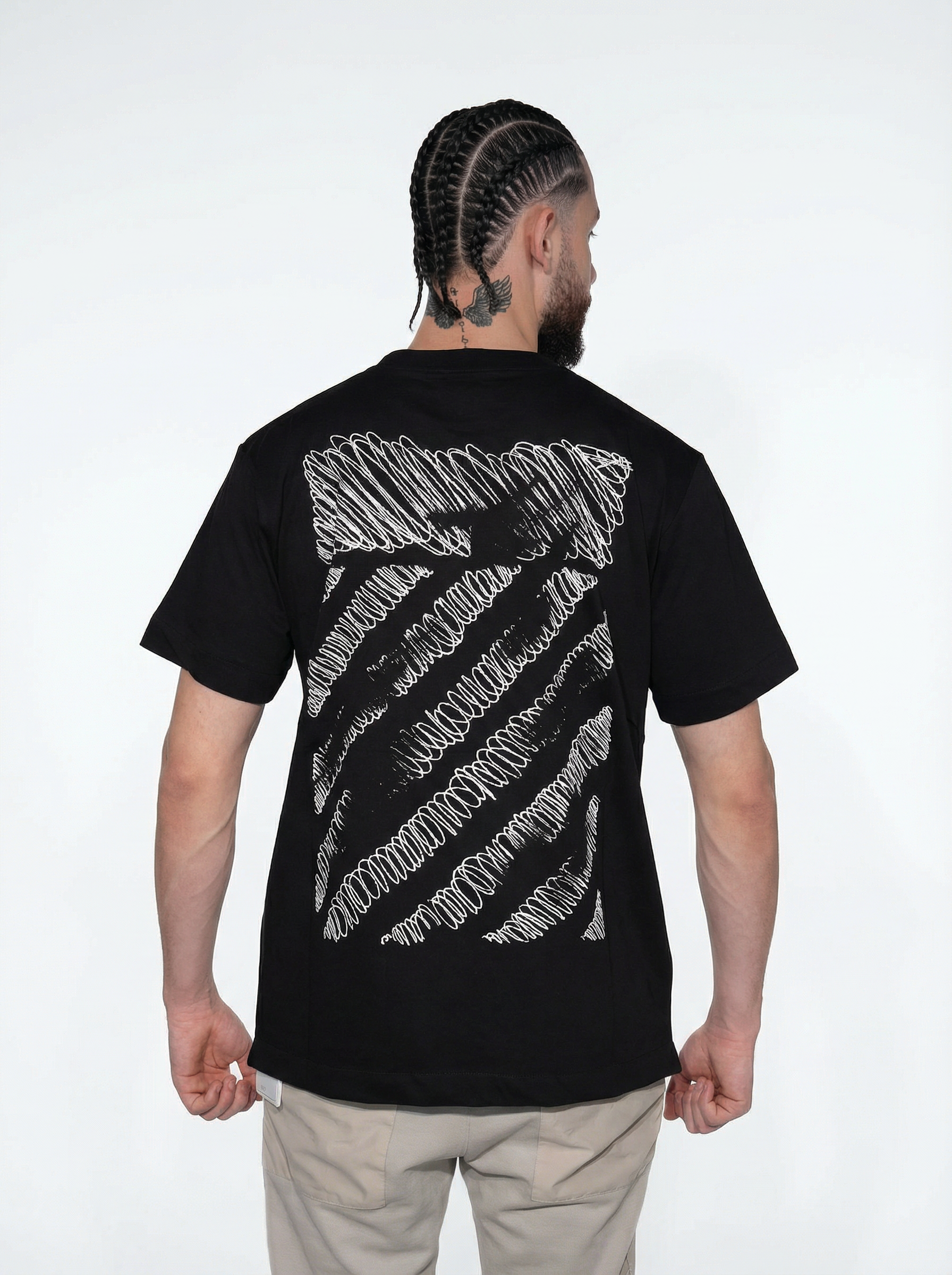 Camiseta OFF WHITE “Hand-Drawn Concept Tee”