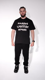 Louis Vuitton “Marque Déposée” Embroidered Tee