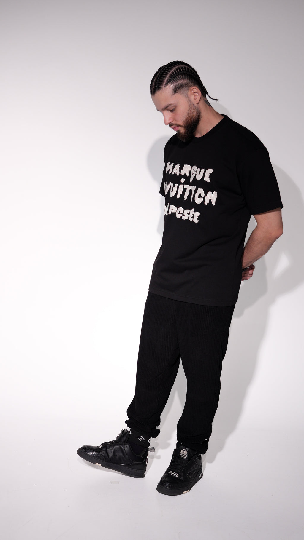 Louis Vuitton “Marque Déposée” Embroidered Tee