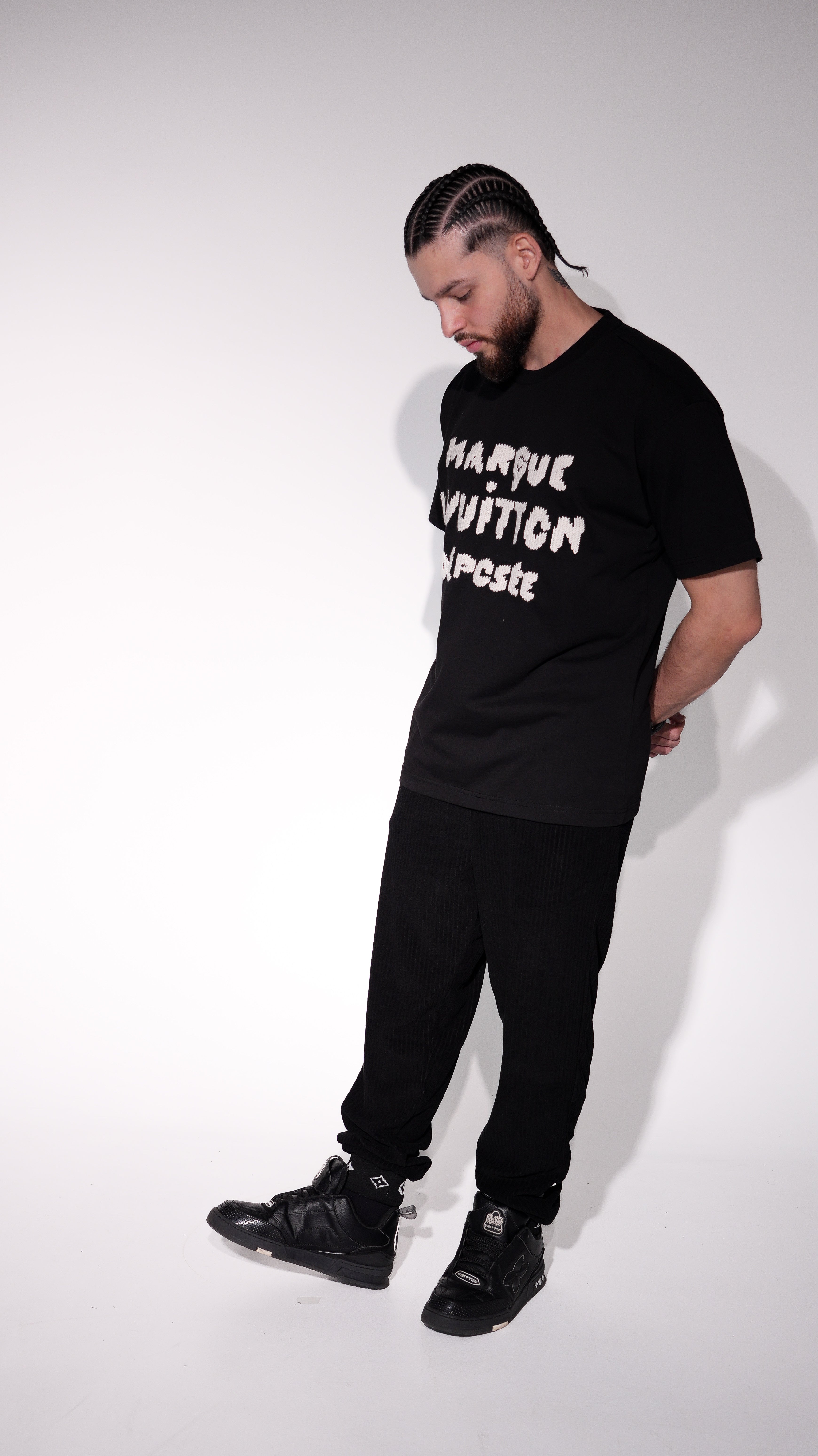 Louis Vuitton “Marque Déposée” Embroidered Tee