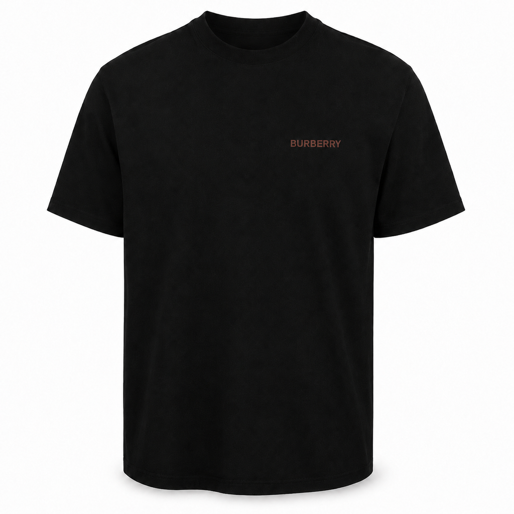 Burberry bordado negro