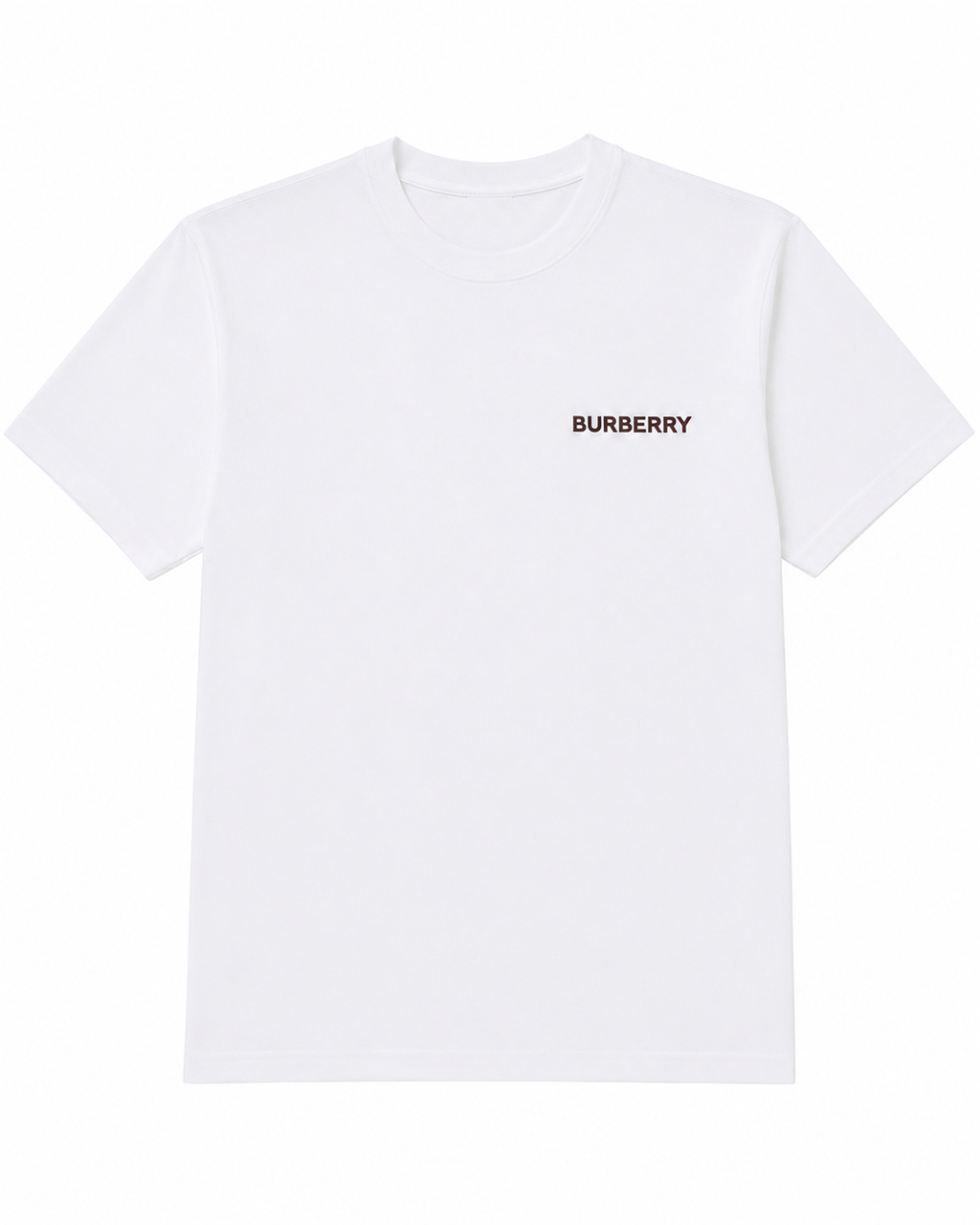 Burberry bordado blanco