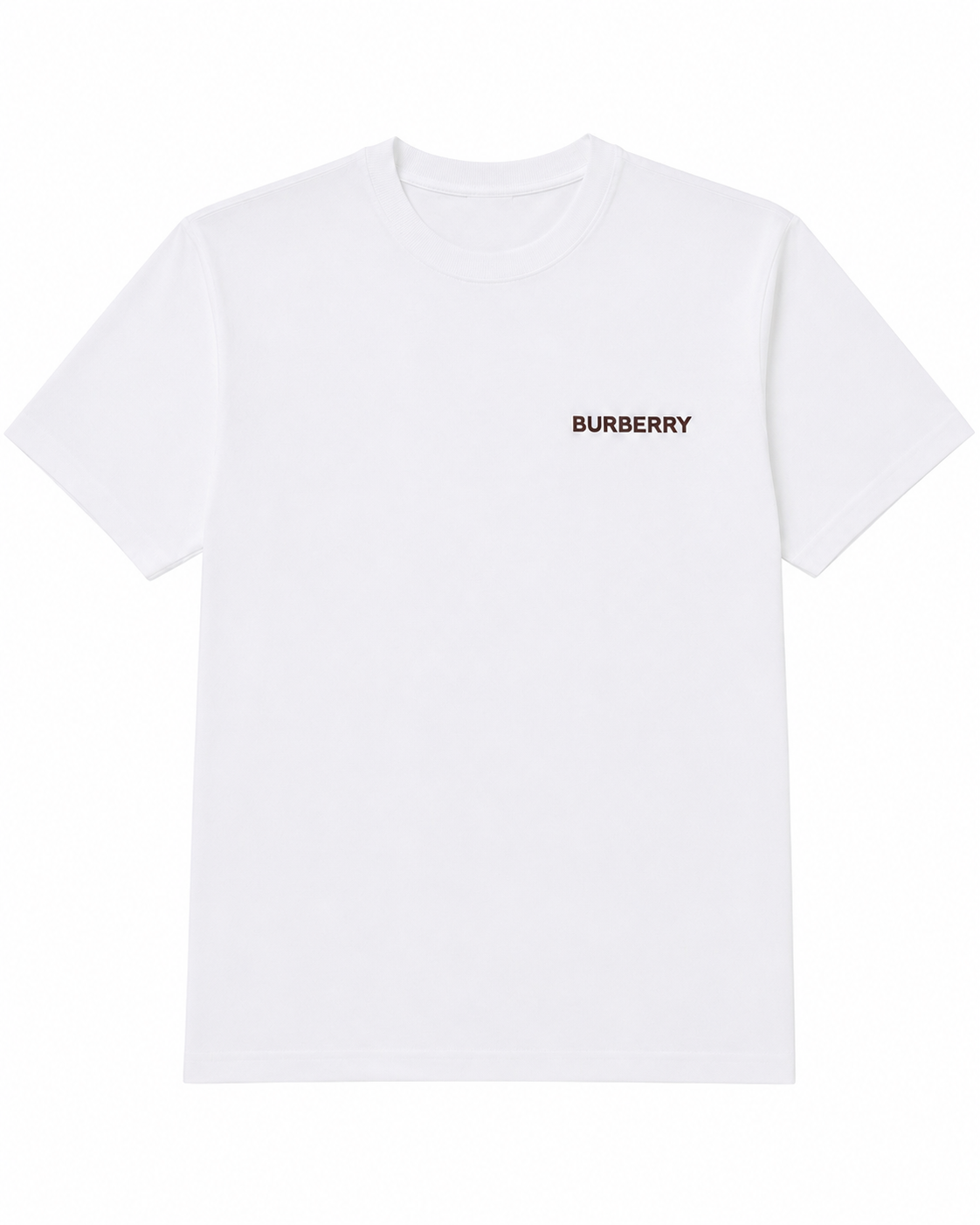 Burberry bordado blanco
