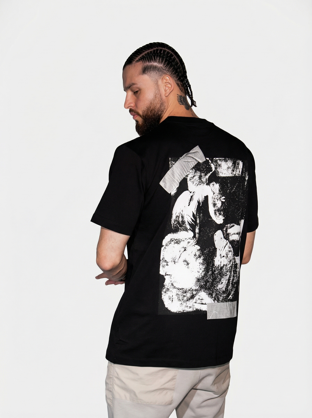 Camiseta Off-White™ Caravaggio Tape Art